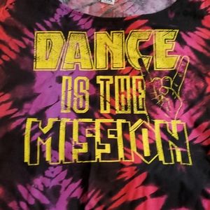 Zumba Fringe Tie-dye Tee
